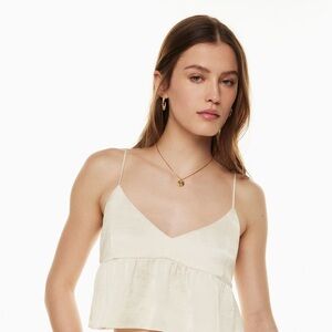 Aritzia Little moo crop cami top
